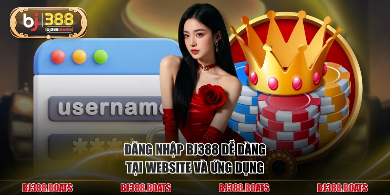 Đăng nhập BJ388 dễ dàng tại website và ứng dụng